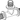 TECEflex T-stuk, standaard messing, afmeting 32 x 32 x 32