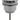 UniMatch clickwaste afvoerplug 5/4" chroom