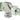 Eclipse 300, DN15, Rp½"axiaal, thermostatische afsluiter