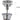 UniMatch clickwaste afvoerplug 5/4" chroom