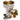 3/4" EURO-CONE x 1/2"F - MUURPLAAT