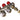 DISTRIBUTOR 3/4" - 4 x 16/2 MM RED COMPACT
