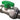 MINI BOLKRAAN MET KOP 1/2"M X 3/4" EURO-CON GROEN