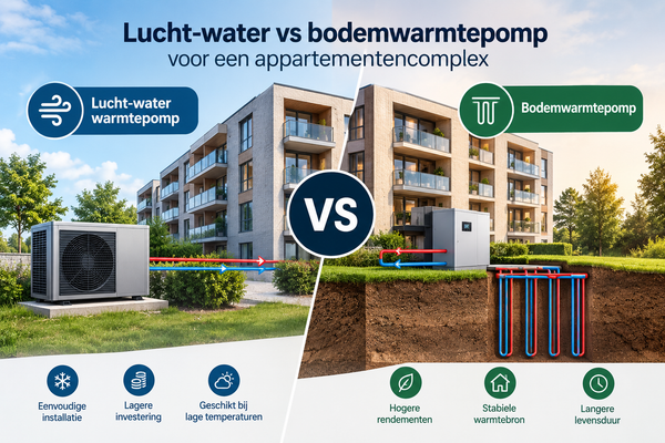 Lucht-water vs bodemwarmtepomp
