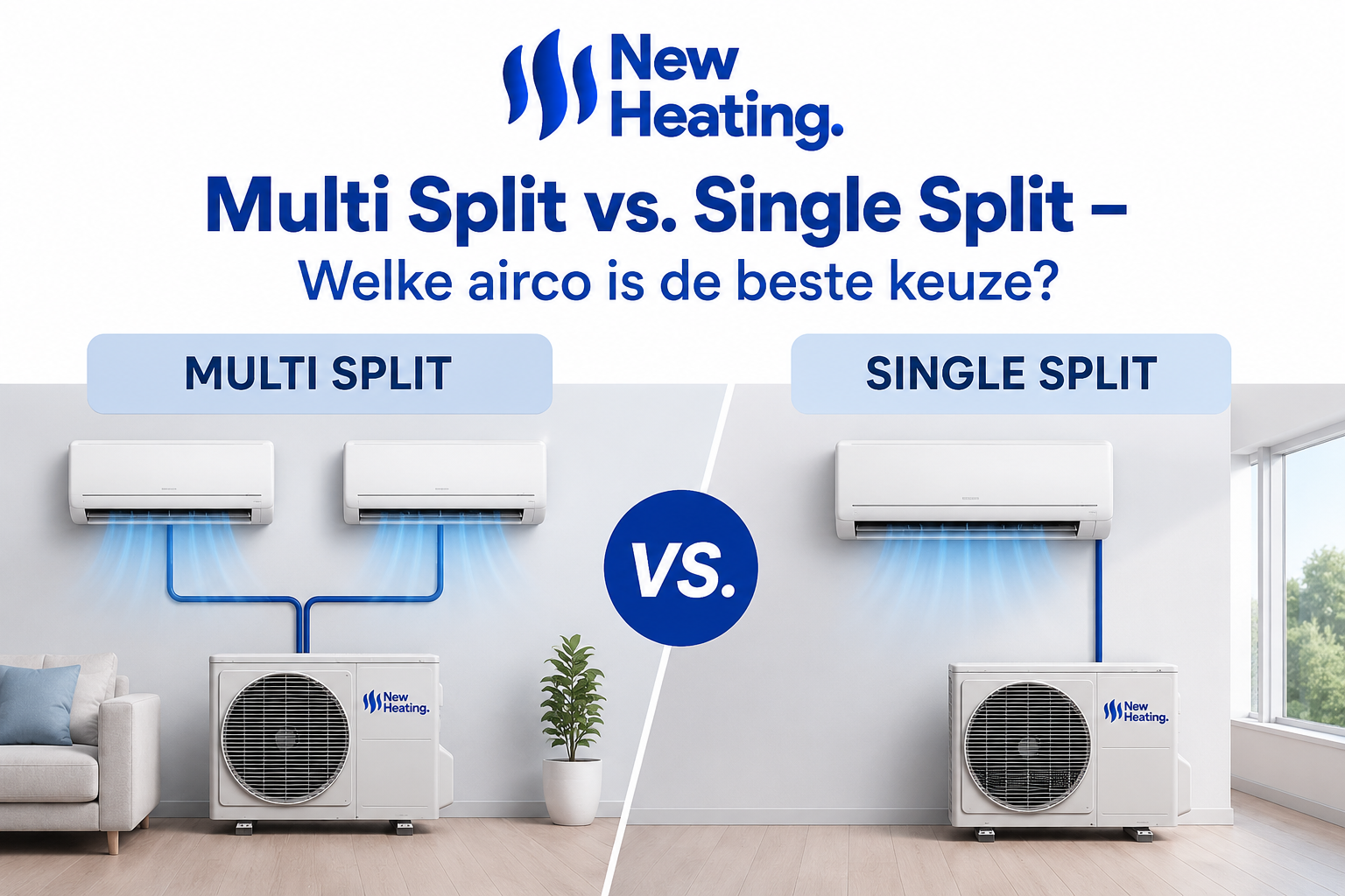 Multi-Split vs. Single-Split – Which Air Conditioner Is Best? – New Heating