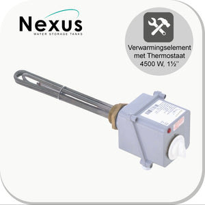 Nexus 3-fase Verw. element thermostaat 4500W