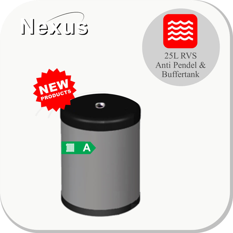 Nexus RVS Buffertank PWT-25/WM