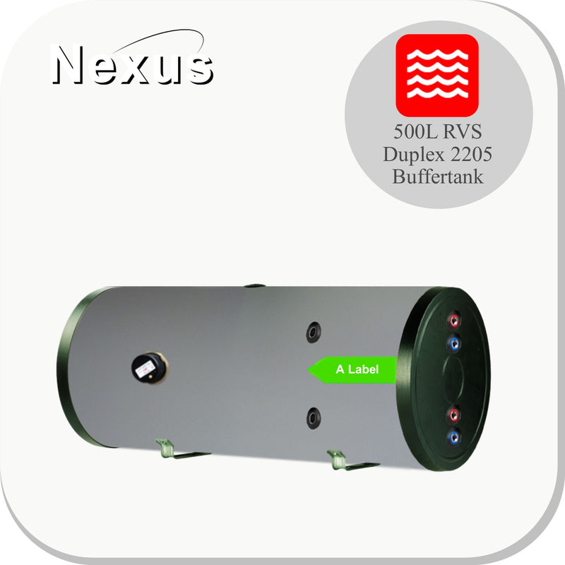Nexus RVS Buffertank PWT-500H
