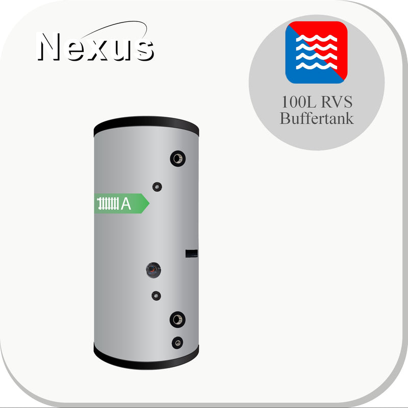 Nexus B Series RVS Buffertank BT-100L