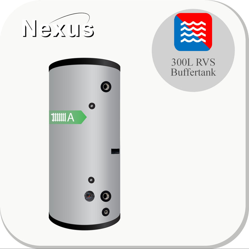 Nexus B Series RVS Buffertank BT-300L