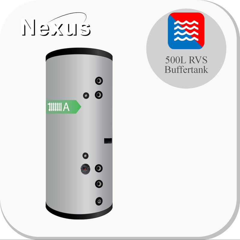 Nexus B Series RVS Buffertank BT-500L