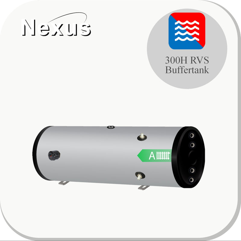 Nexus B Series RVS Buffertank BT-300H