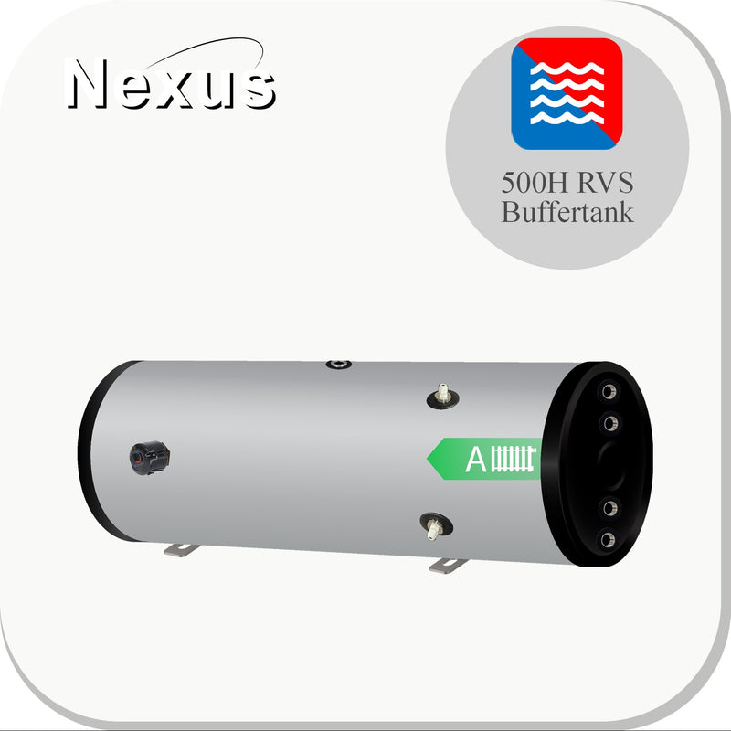 Nexus B Series RVS Buffertank BT-500H