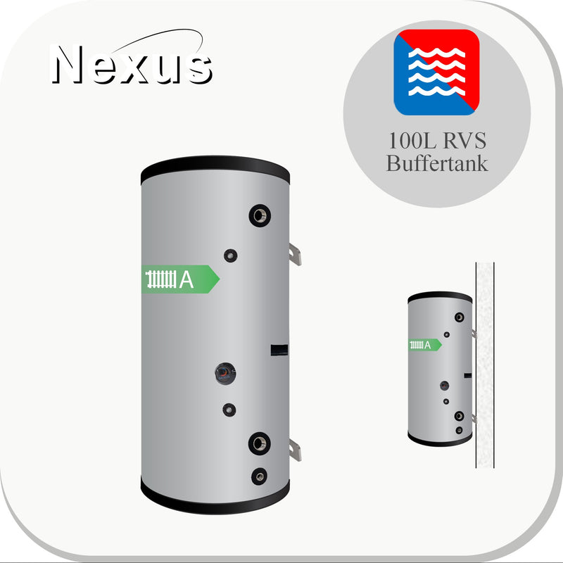 Nexus B Series RVS Buffertank BT-100/WM-C4