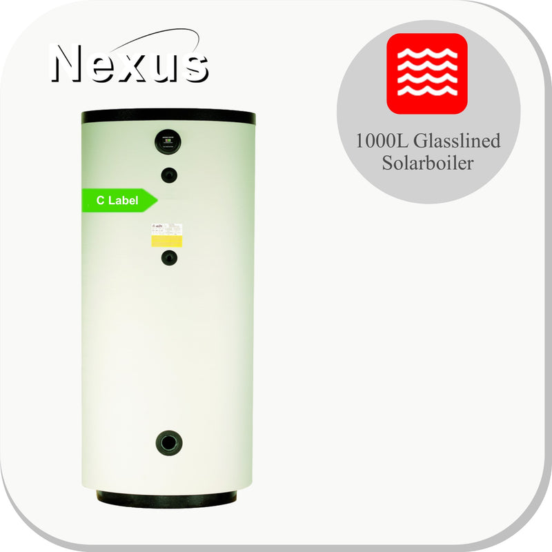 Nexus Glasslined Solar Boiler 1 Wisselaar BSV1000-1C