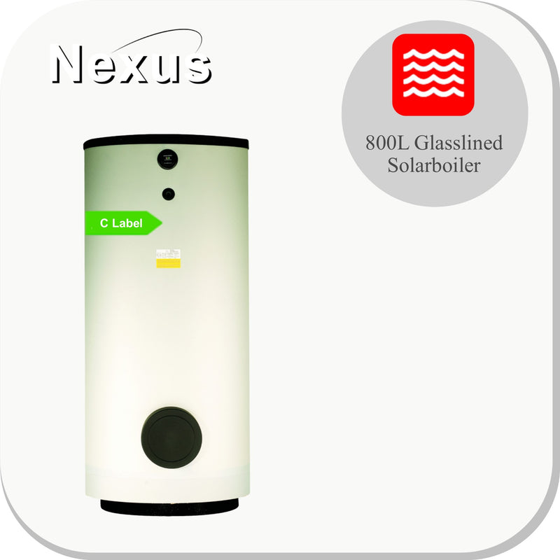 Nexus Glasslined Solar Boiler 1 Wisselaar BSV800-FL/1C
