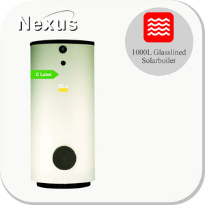 Nexus Glasslined Solar Boiler 1 Wisselaar BSV1000-FL/1C