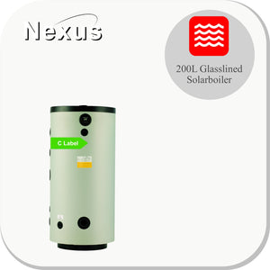 Nexus Glasslined Solar Boiler 2 Wisselaar BST200-2C