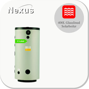 Nexus Glasslined Solar Boiler 2 Wisselaar BST400-2C