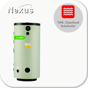 Nexus Glasslined Solar Boiler 2 Wisselaar BST500-2C