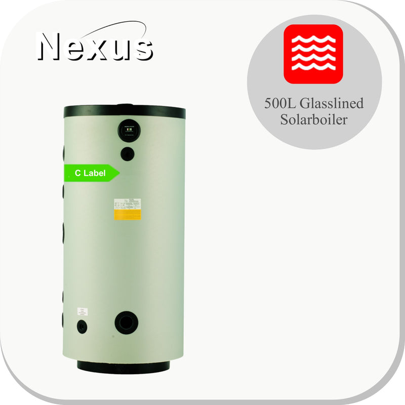 Nexus Glasslined Solar Boiler 2 Wisselaar BST500-2C