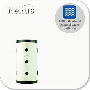 Nexus AR-100L Glasslined Koelwater Buffervaten