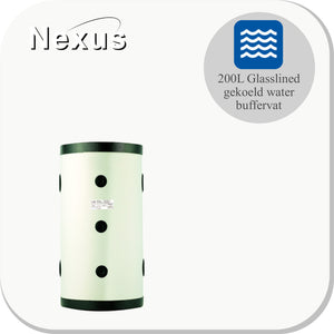 Nexus AR-200L Glasslined Koelwater Buffervaten