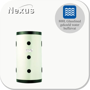 Nexus AR-800L Glasslined Koelwater Buffervaten