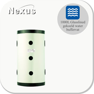 Nexus AR-1000L Glasslined Koelwater Buffervaten