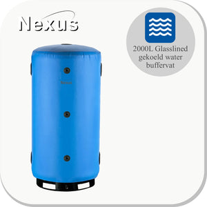 Nexus AR-2000L Glasslined Koelwater Buffervaten
