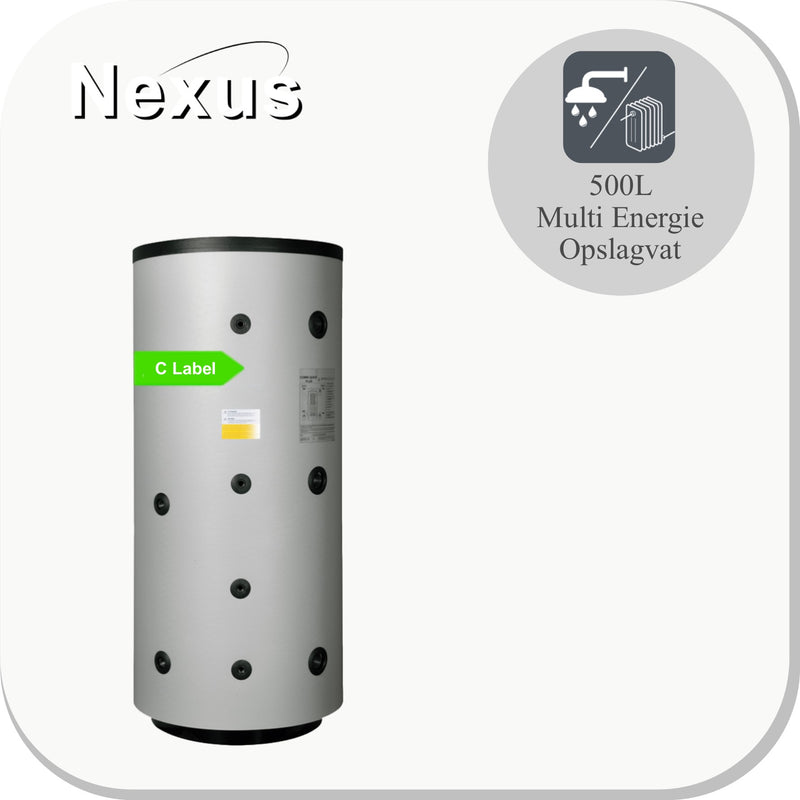 Nexus CQP 500L/2 Multi Energie Opslagvat