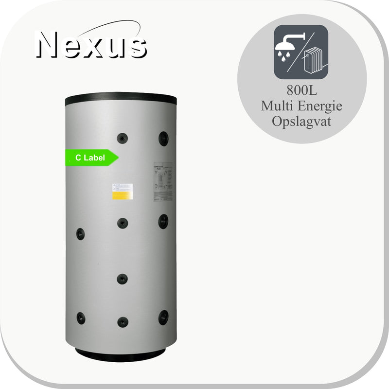 Nexus CQP 800L/2 Multi Energie Opslagvat