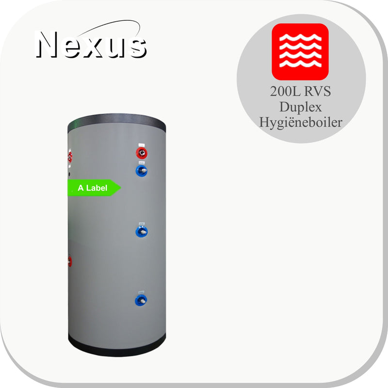 Nexus RVS Hygiëne boiler PAWT-200L/LE2