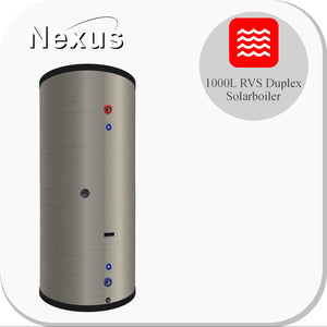 Nexus RVS Solar boiler PAWT-1000L/LE1
