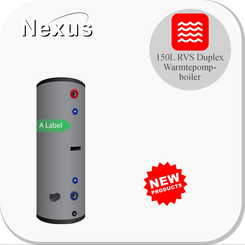 Nexus RVS Hygiëne boiler PAWT-150 XL-LE1