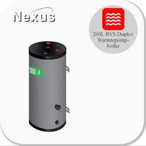 Nexus RVS Hygiëne boiler 200L XL-LE1-W/M-B-C4