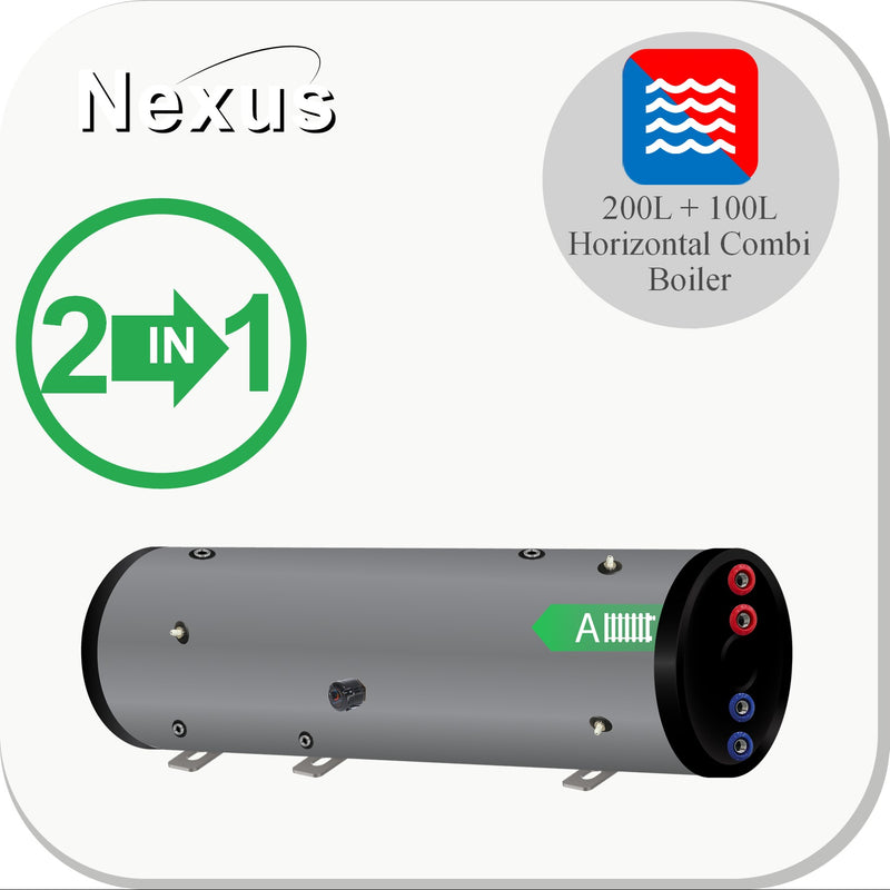 Nexus RVS Hygiëne boiler PDWT 200H 100L buffer