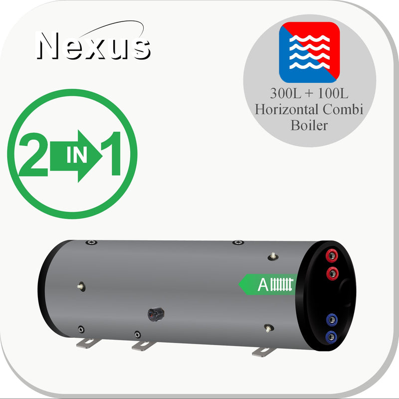 Nexus RVS Hygiëne boiler PDWT 300H 100L buffer