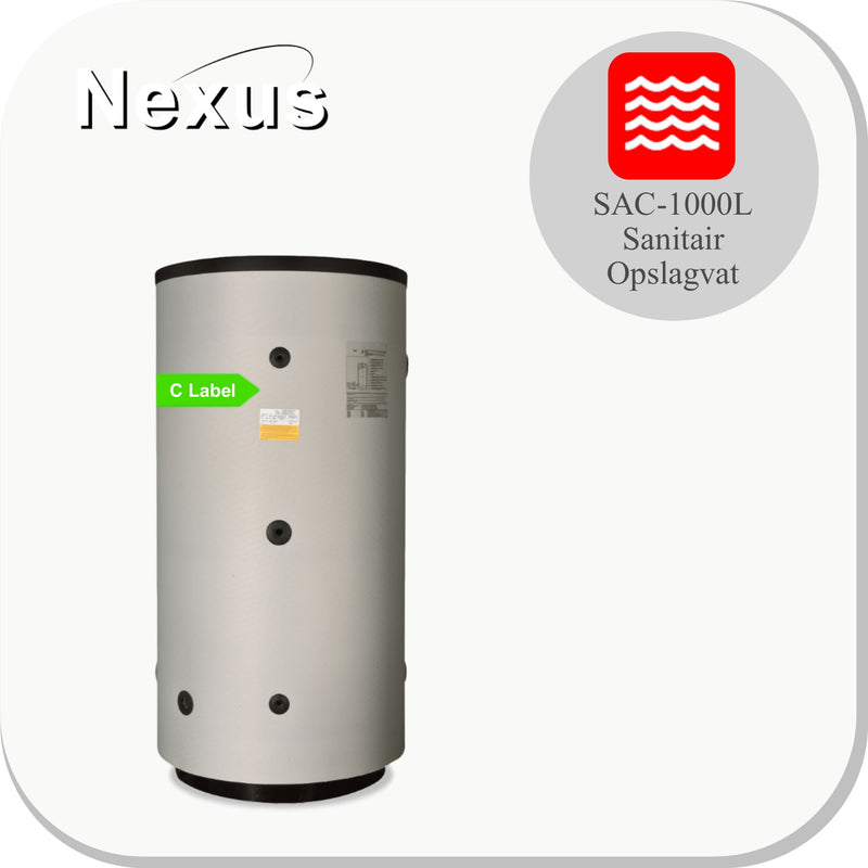 Nexus SAC-1000L Sanitair Water Buffervaten