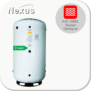 Nexus SAC-3000L Sanitair Water Buffervaten