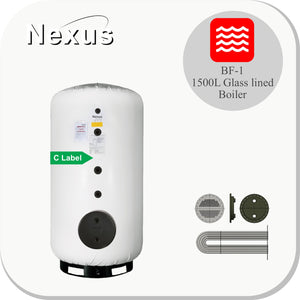 Nexus 1500L BF1 with 1x interchangeable heat exchanger