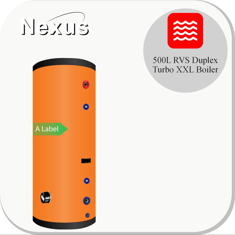 Nexus RVS Hygiëne 500L TURBO XXL-LE2