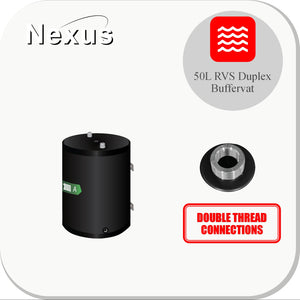 Nexus RVS Buffertank BT-50 WM-B-C2 Black