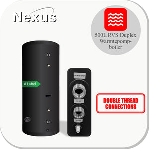 Nexus RVS Hygiëne boiler 500XL-LE1/ S-C4 Black