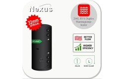 Nexus RVS Boiler voor Warmtepompen InLine 200XL-LE1 32 mm Zwart