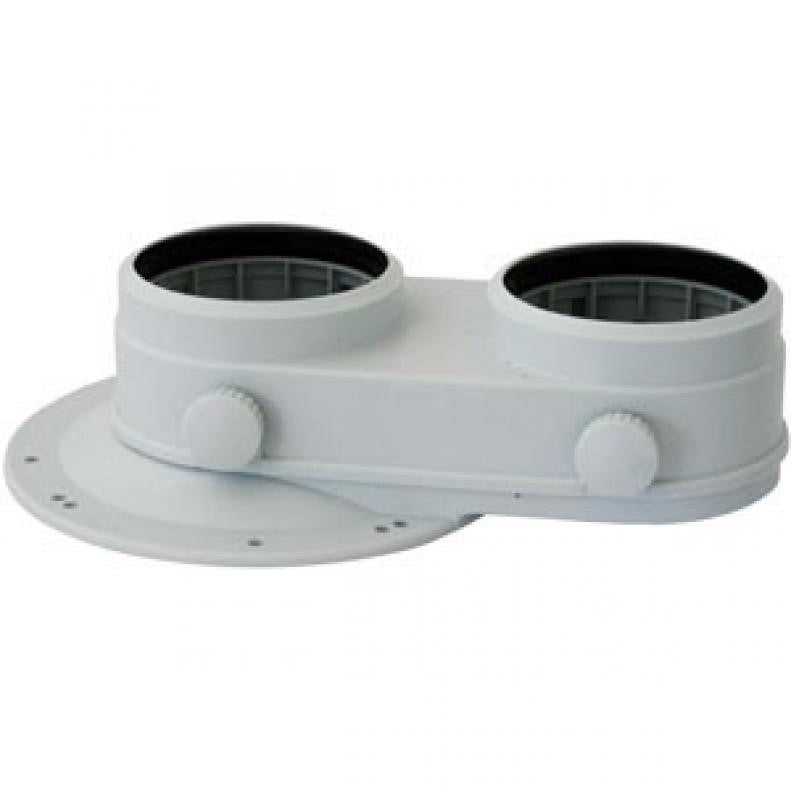 Rookgasadapter 80/80 thermoElegance