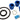 Voorinspuiter + codeerstekker (blauw)