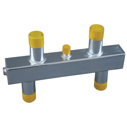 Nefit verdeler 1.1/2" 4x buitendraad open verdeler staalverzinkt 65kW