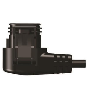 Alpha plug 90° bocht met kabel 4m /kit