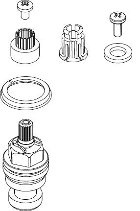 SPAREPART PLUS BOVENDEEL G1/2" ECO
